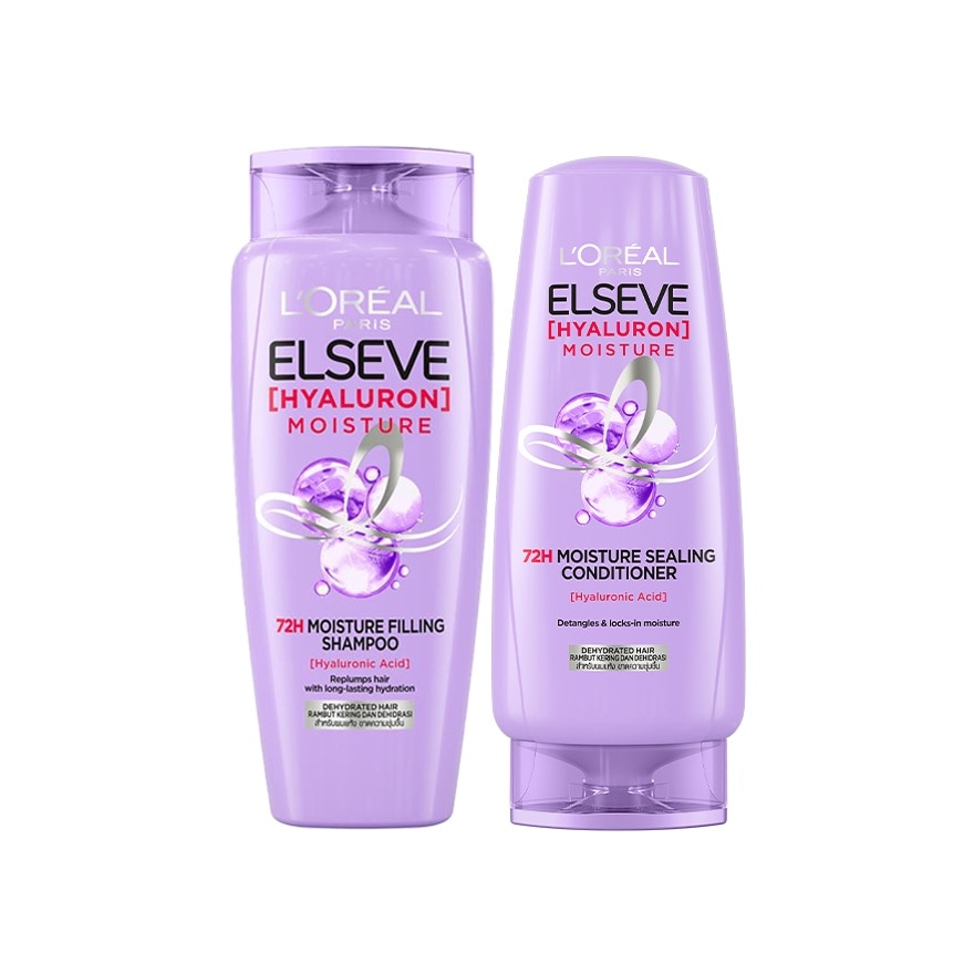 Elseve Hyaluron Shampoo & Conditioner 280ml Set