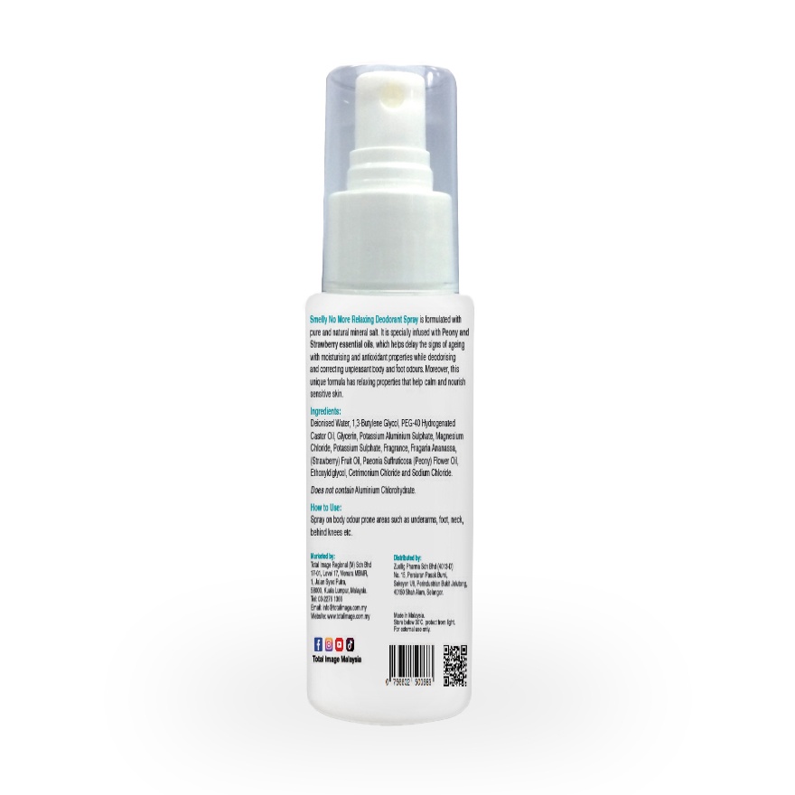 Smelly No More Relaxing Deo Spray 75ml image