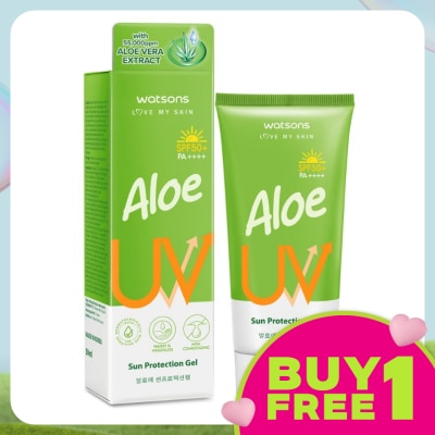 WATSONS Aloe Soothing UV Sun Protection Gel SPF50+ PA++++
