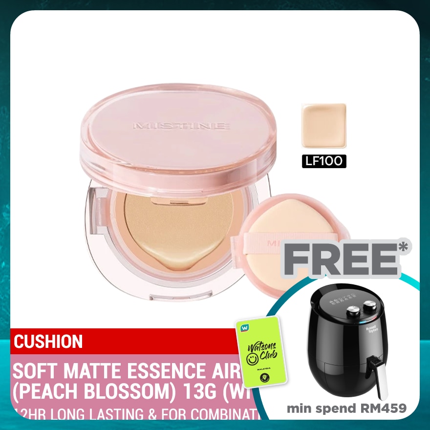 MISTINE Soft Matte Essence Air Cushion LF100S (Peach Blsm)