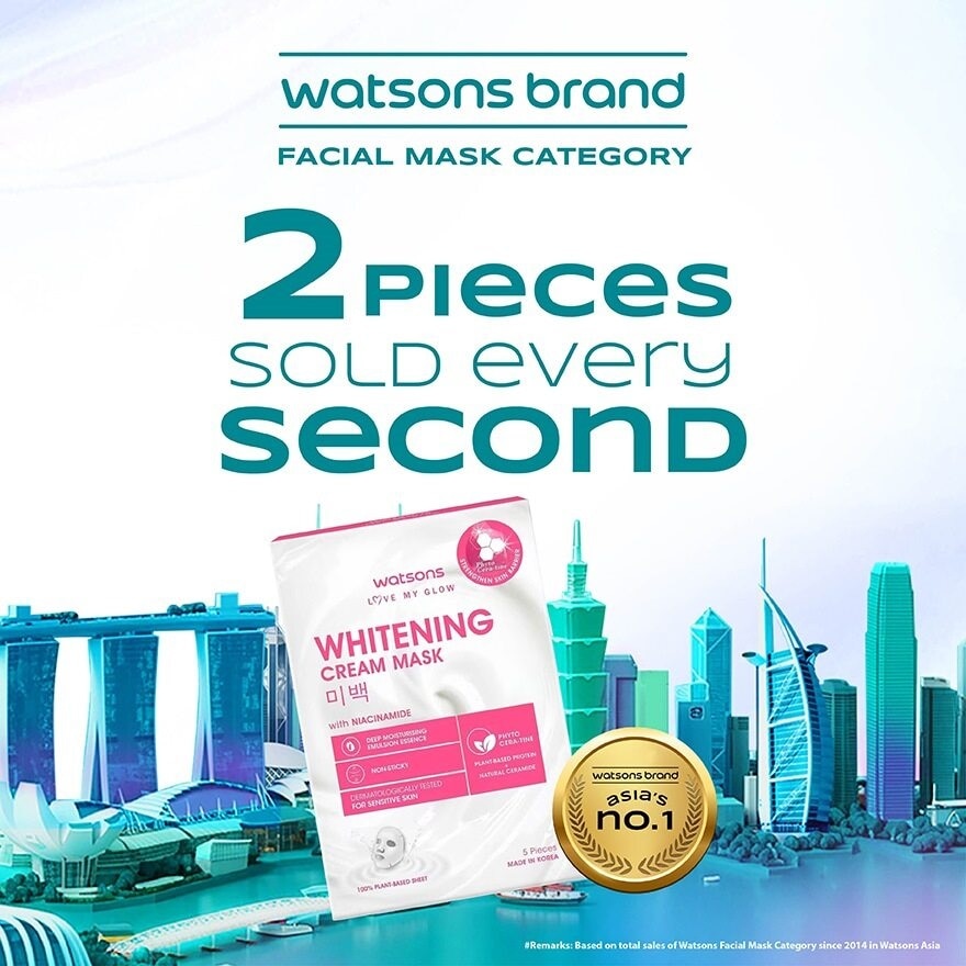 Whitening Cream Box Mask 5s