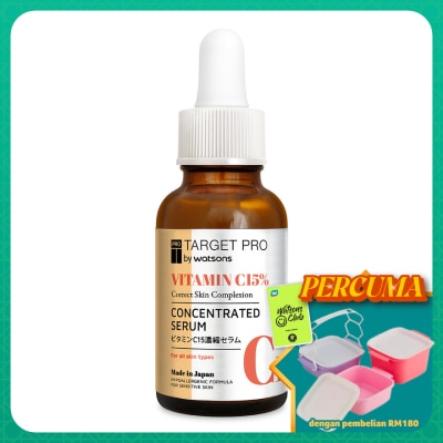 TARGET PRO BY WATSONS - Vitamin C 15% Concentrated Serum 30ml
