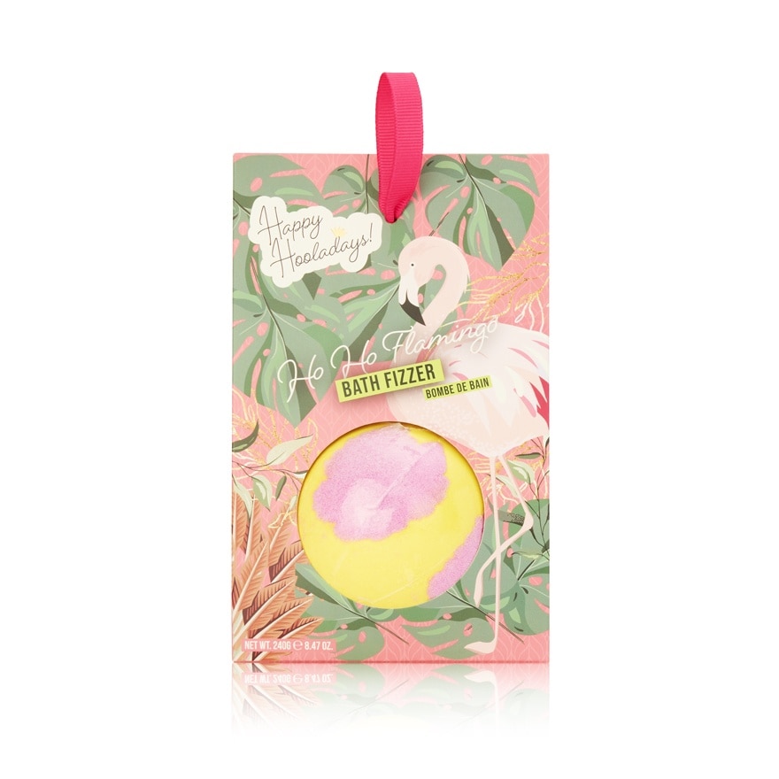 Ho Ho Flamingo Bath Fizzer 240g