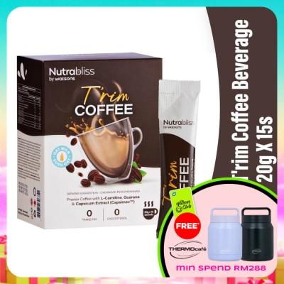 NUTRABLISS BY WATSONS - T'rim Coffee Beverage 20g X 15s