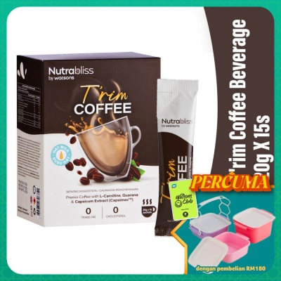 NUTRABLISS BY WATSONS - T'rim Coffee Beverage 20g X 15s
