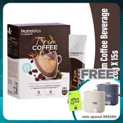 NUTRABLISS BY WATSONS T'rim Coffee Beverage 20g X 15s