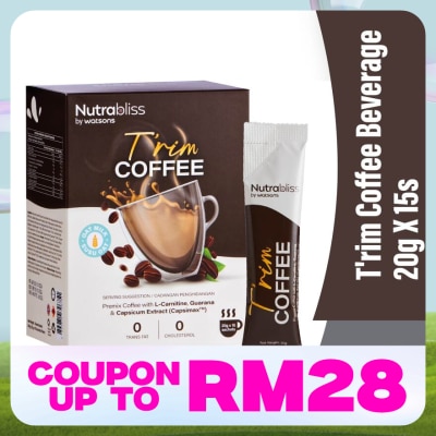 NUTRABLISS BY WATSONS T'rim Coffee Beverage 20g X 15s