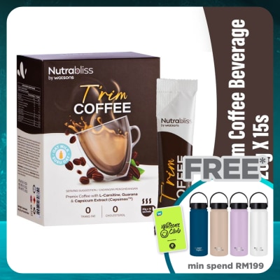 NUTRABLISS BY WATSONS T'rim Coffee Beverage 20g X 15s