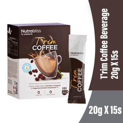 NUTRABLISS BY WATSONS T'rim Coffee Beverage 20g X 15s