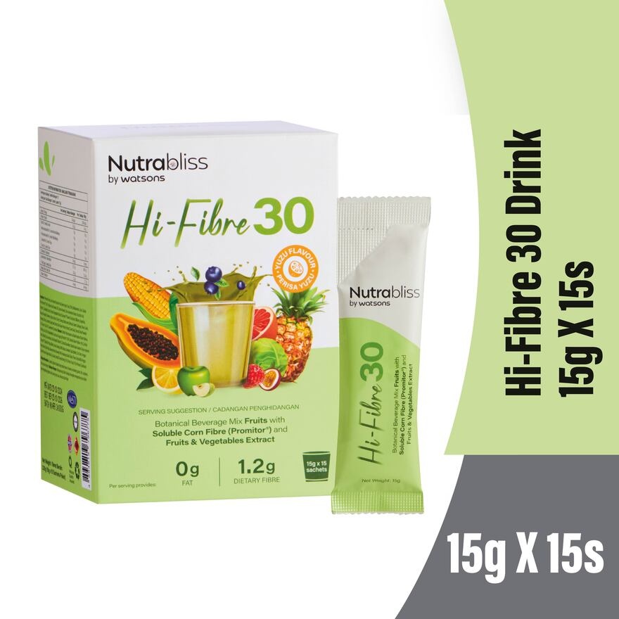 Hi-Fibre 30 Drink 15g X 15s