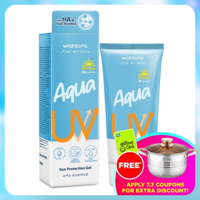 WATSONS - Aqua UV Sun Protection Gel SPF50+ PA++++