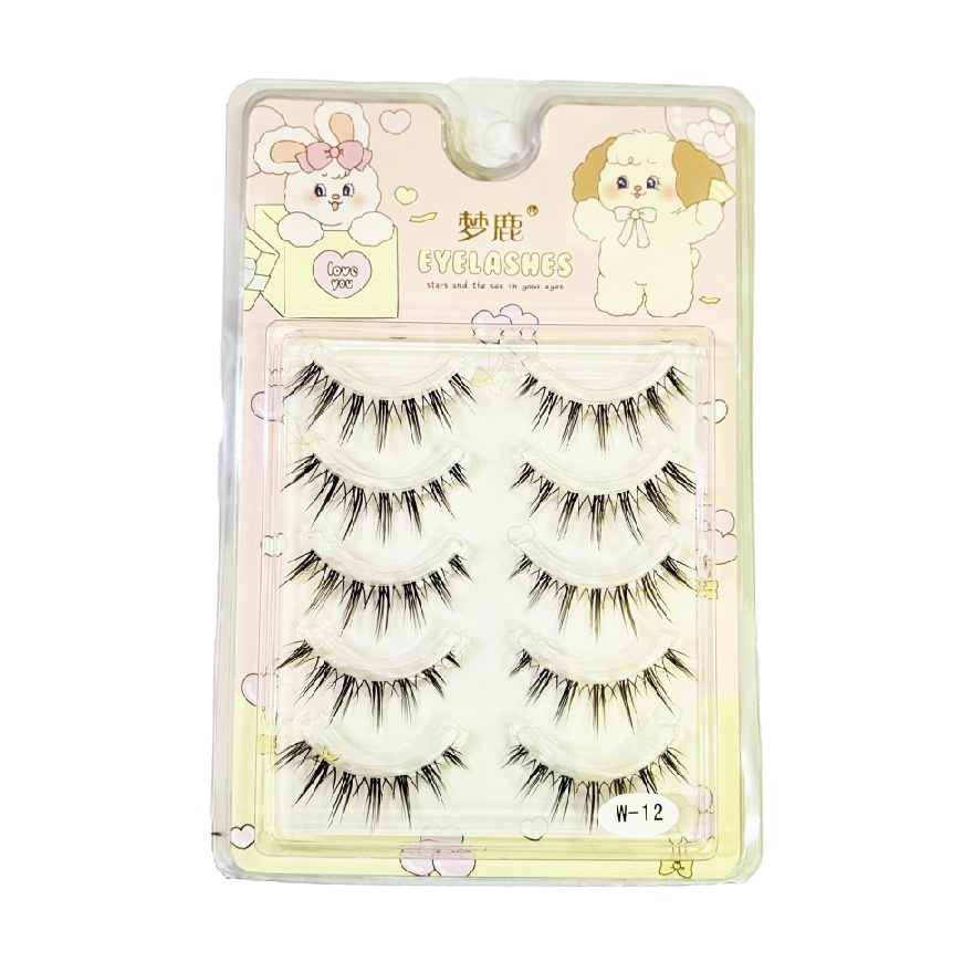 One Piece False Eyelashes Fake Eyelash W-12 Manga Ballet image