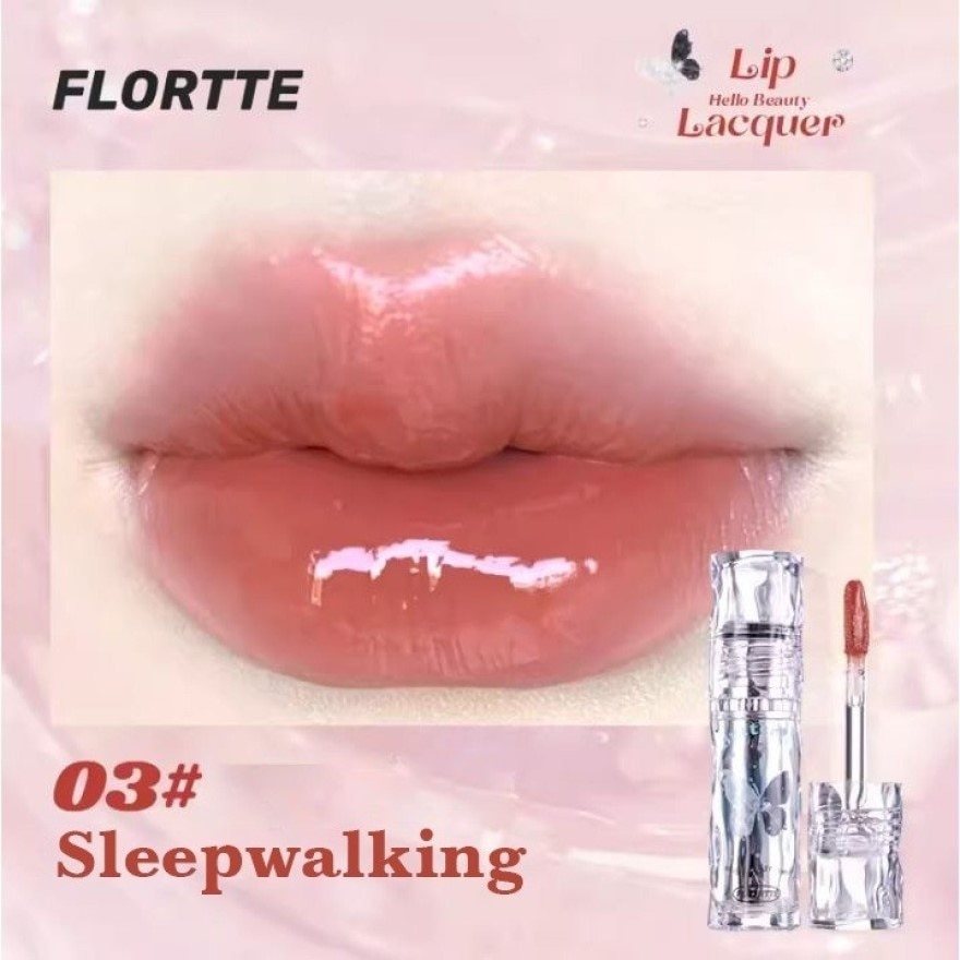Hello Beauty Lip Lacquer 03#Sleepwalking