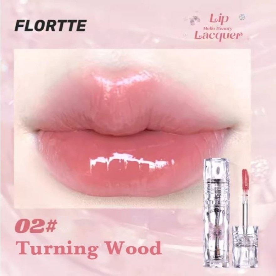 Hello Beauty Lip Lacquer 02#Turning Wood