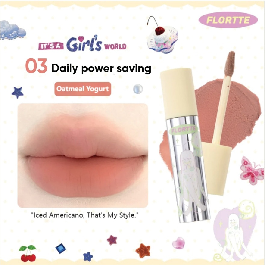 Girl's World Lip Cream 03#Daily Power Saving