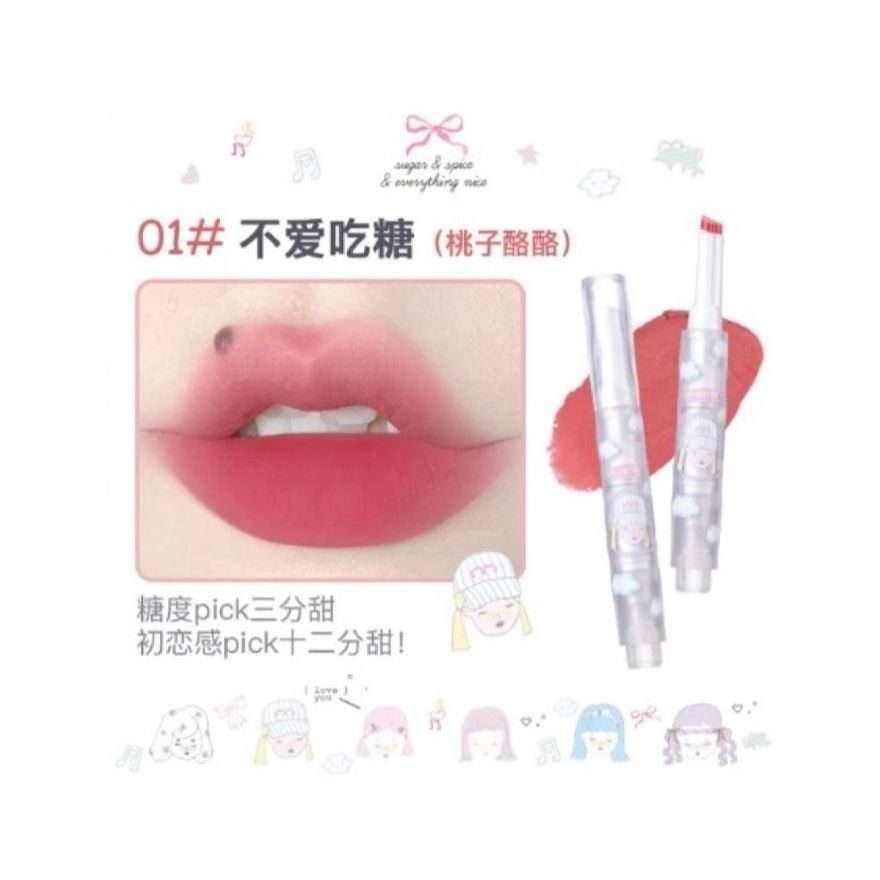 Girl's World Lip Mud 01#Candy