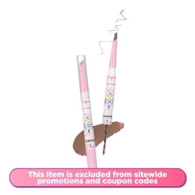 FLORTTE Good Fat Friends Club Seriesdouble Blade Eyebrow Pencil Dyeeyebrow Cream 03 #Tiramisu