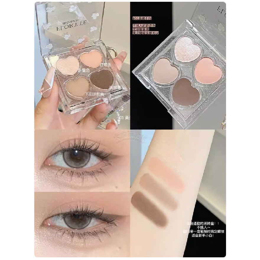 Narcissism Series Cute Eye Bags Eyeshadow Palette 01#Love At First Sight image