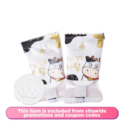 AMORTALS KOREA Compressed Facial Towel