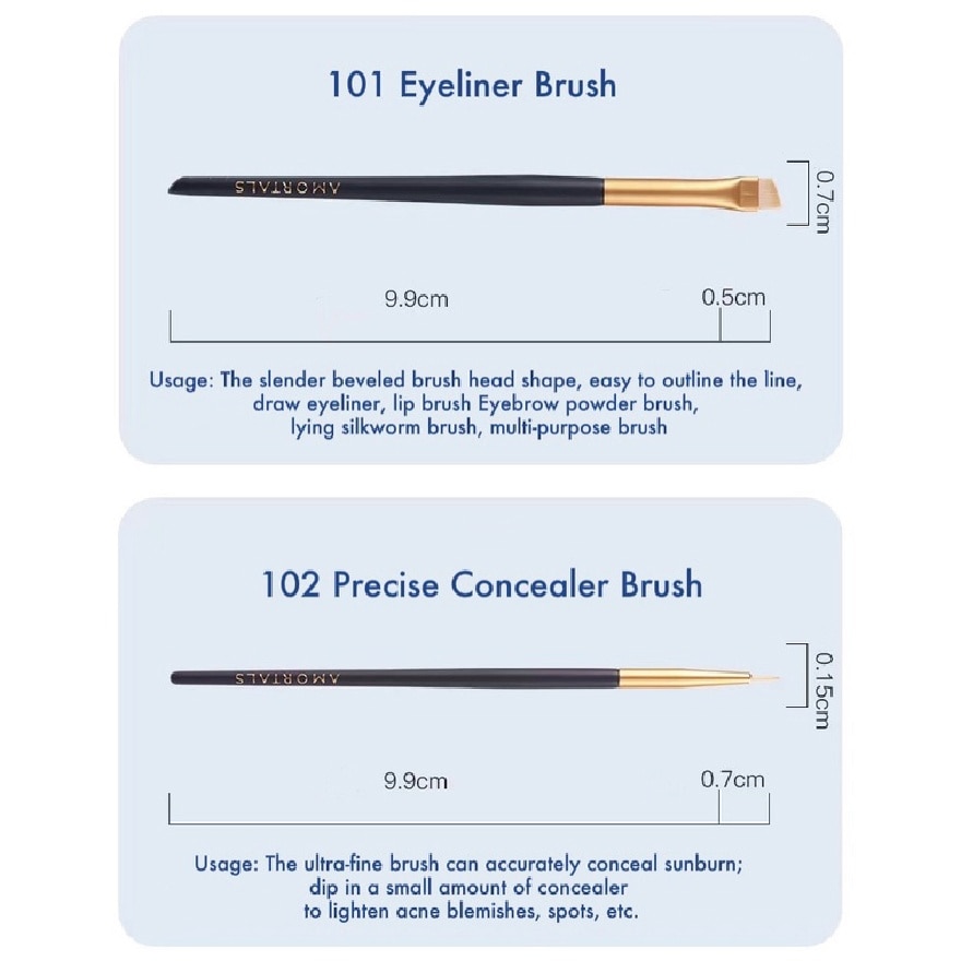 KOREA Precision Makeup Brush 101