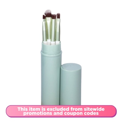 MALIAN Portable Makeup Brush Set - 4 pieces