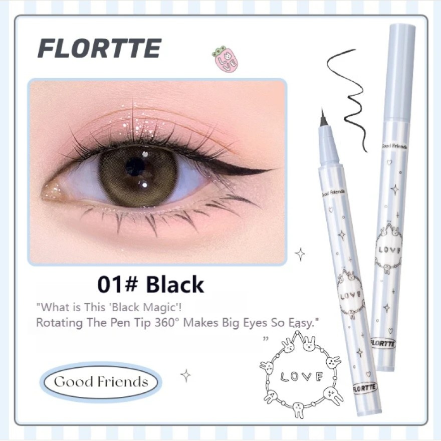 Good Friends Club Eyeliner Pencil 01#Black