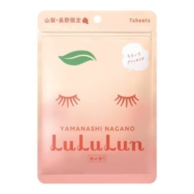 LULULUN Face Mask Peach PC3 7s