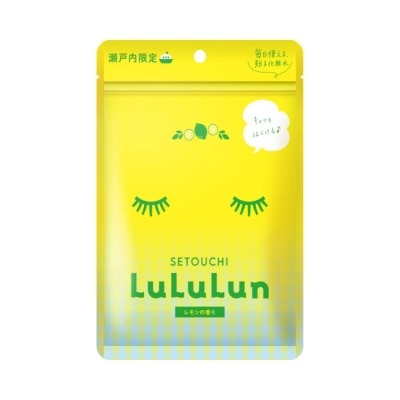 LULULUN Face Mask Lemon LM3 7s