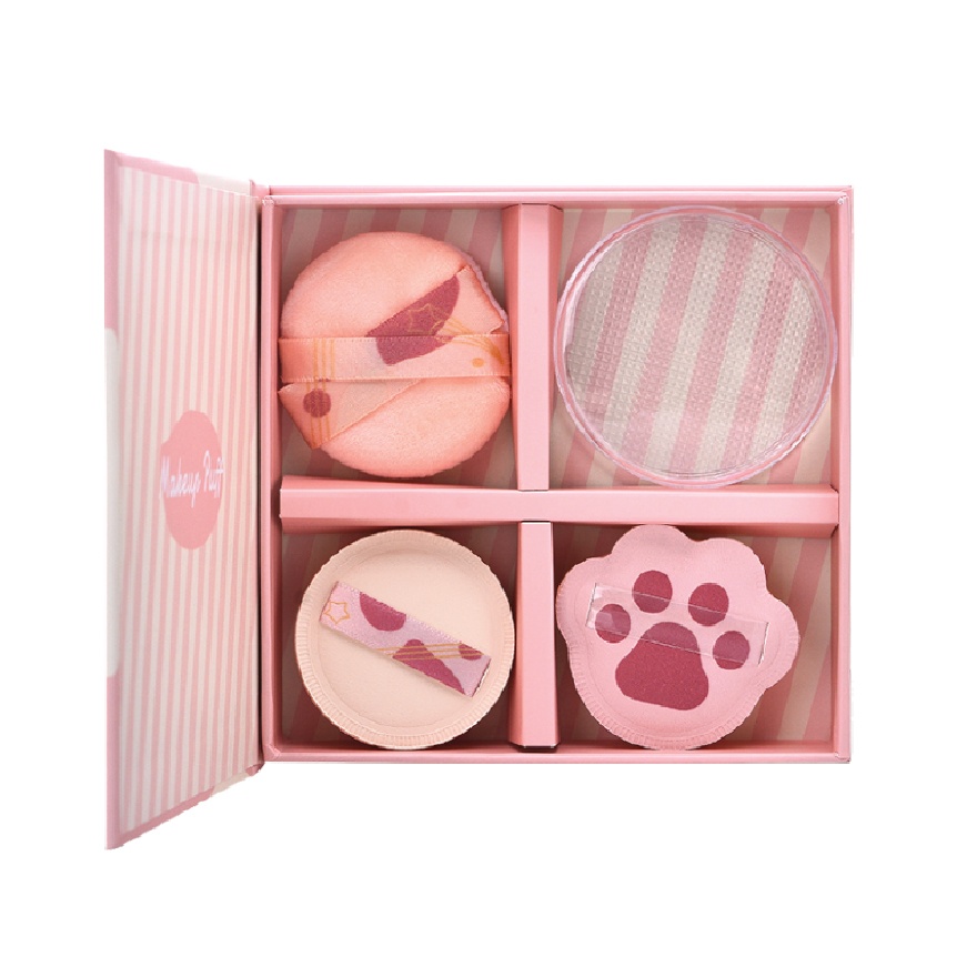Cotton Candy Air Cushion Puff Set