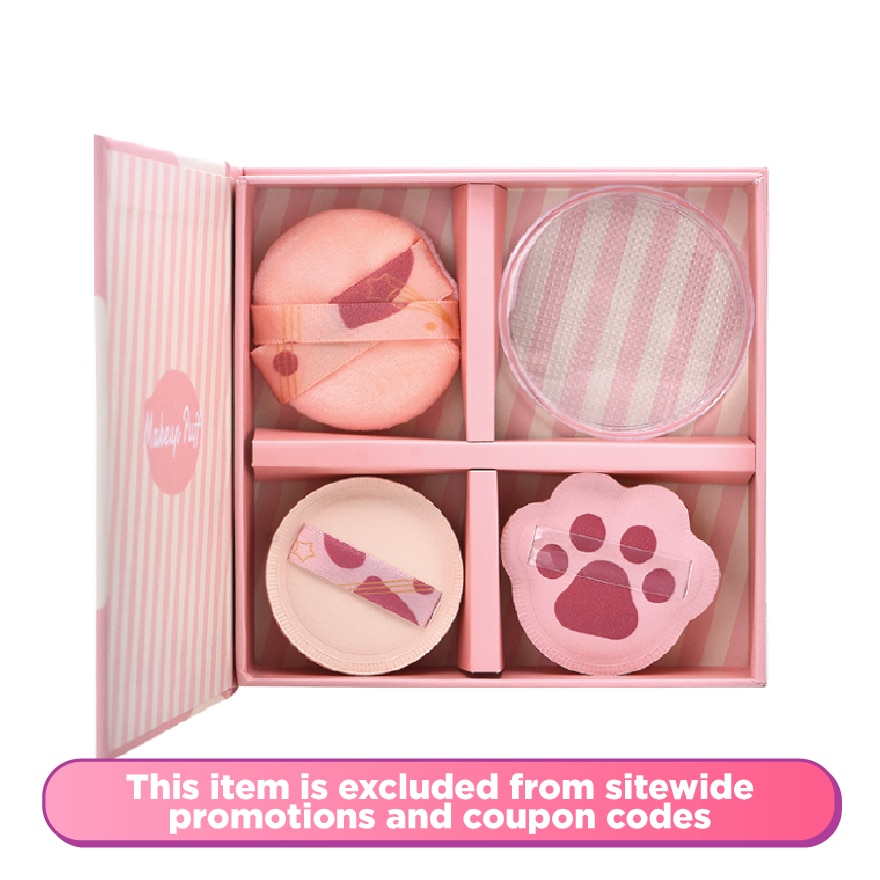 Cotton Candy Air Cushion Puff Set