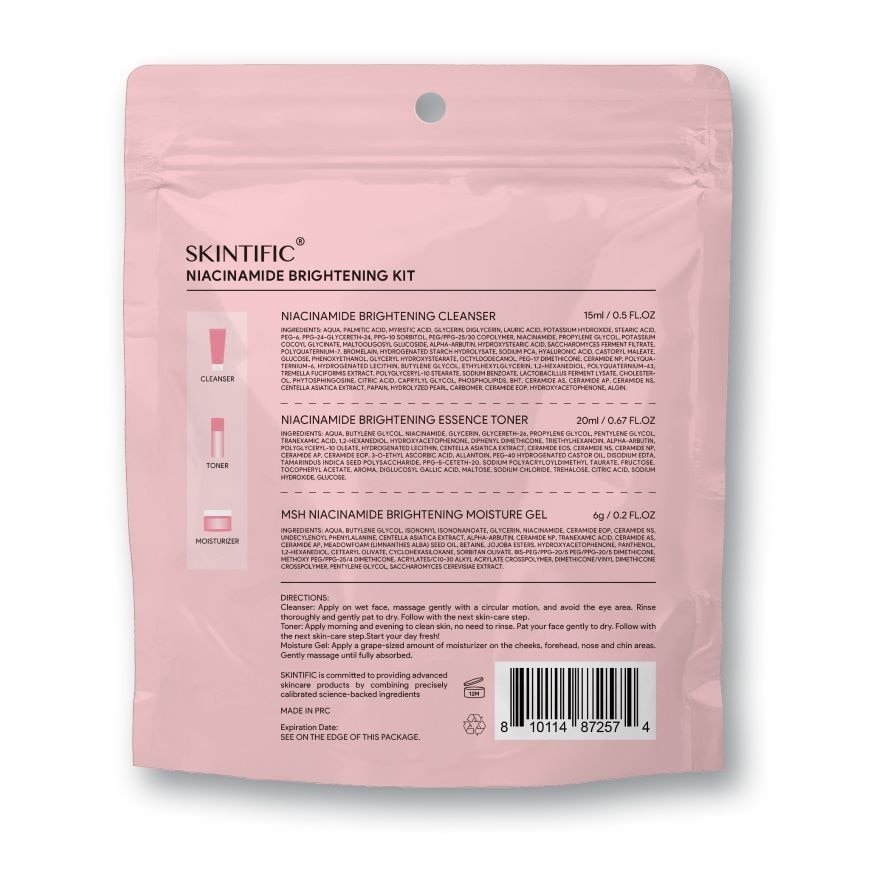 Skintific Niacinamide Brightening Kit