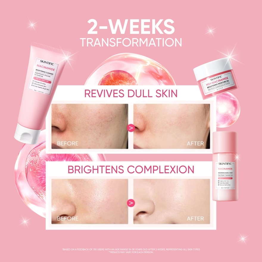 Skintific Niacinamide Brightening Kit