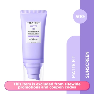 SKINTIFIC Matte Fit Serum Sunscreen 50g