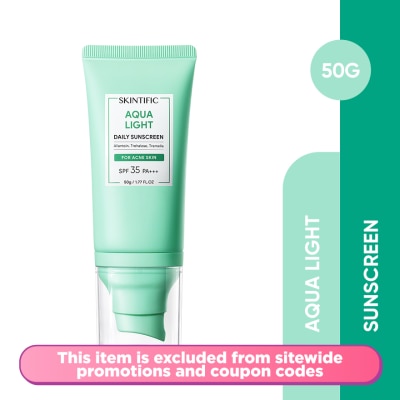 SKINTIFIC Aqua Light Daily Sunscreen SPF 35 PA+++ 50g