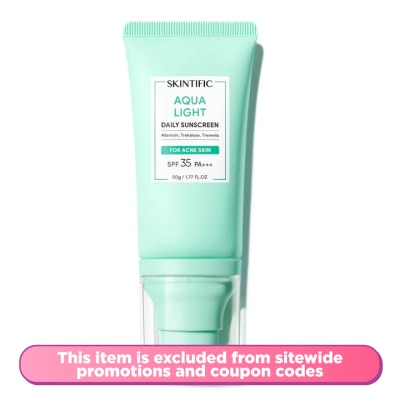 SKINTIFIC Aqua Light Daily Sunscreen SPF 35 PA+++ 50g