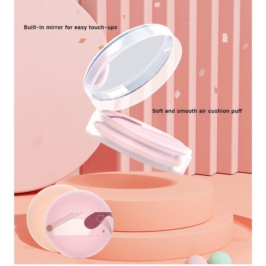 Soft Elastic Cushion Puff - 2 pieces