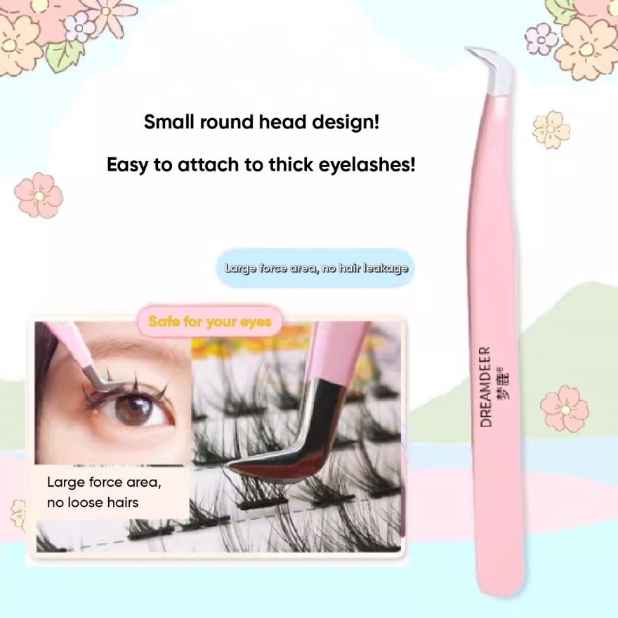 False Eyelashes Tools Glue Tweezer