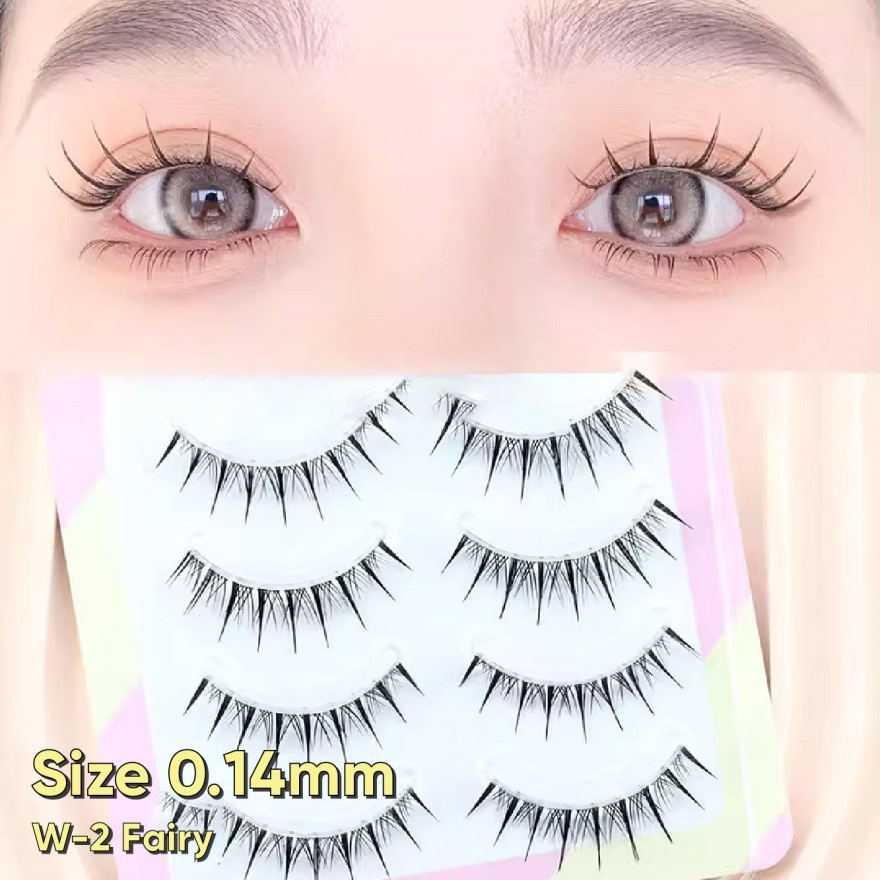 One Piece False Eyelashes Fake Eyelash W 2 Fairy image