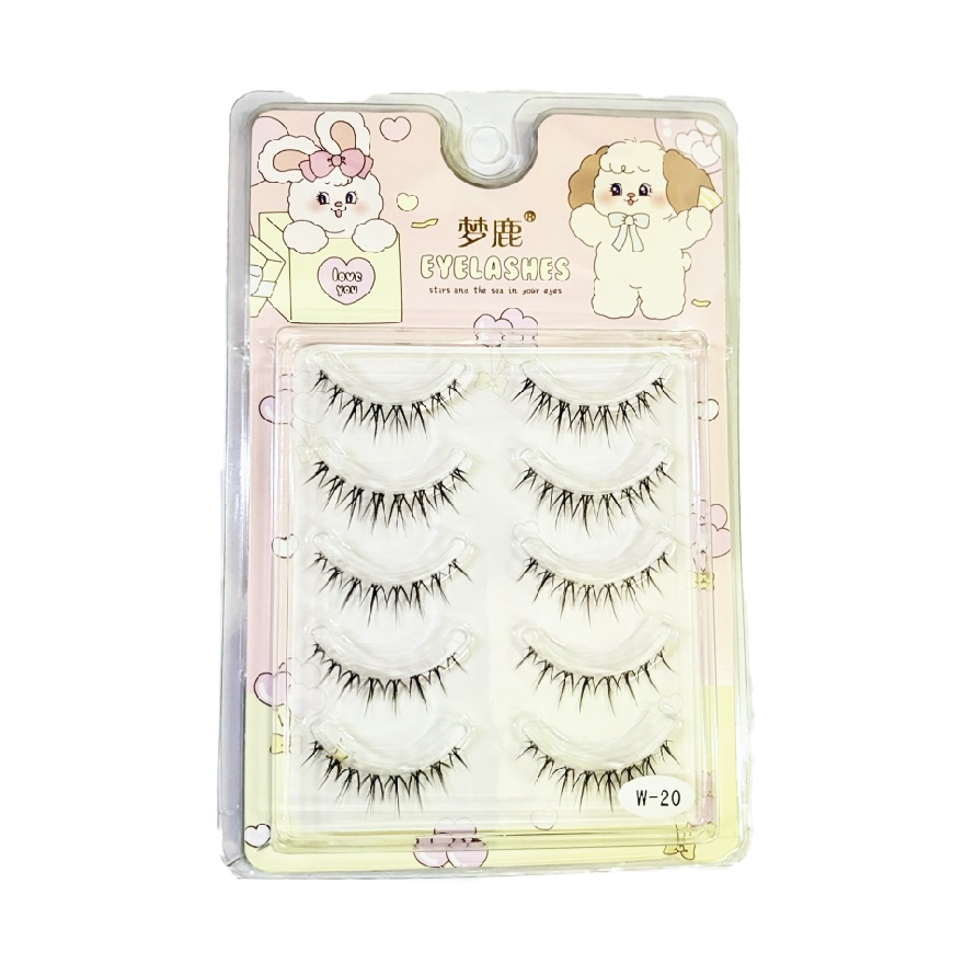 One Piece False Eyelashes Fake Eyelash W 20 Small Flame image