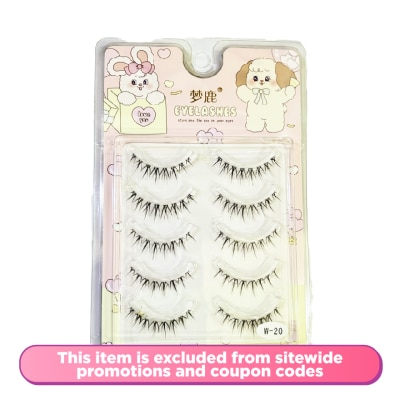DREAM DEER One Piece False Eyelashes Fake Eyelash W-20 Small Flame