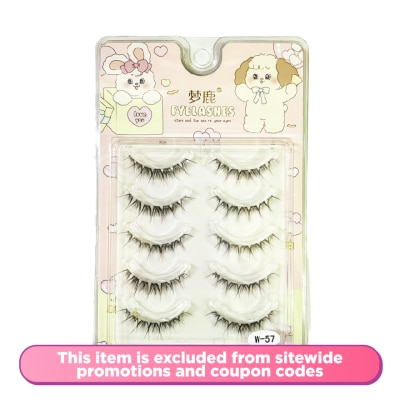DREAM DEER One Piece False Eyelashes Fake Eyelash W-57 Fishtail