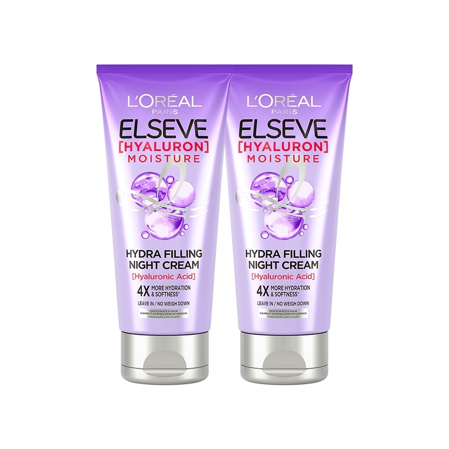 Elseve Hyaluron Night Cream Twin Pack