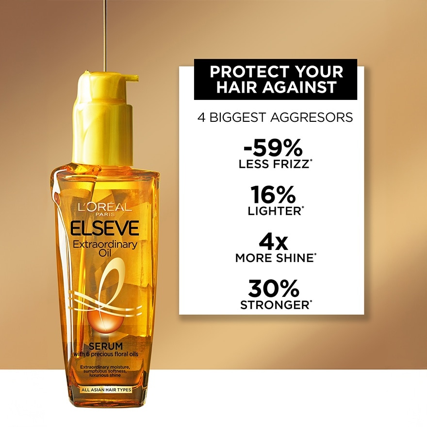 Elseve Extaordinary Oil Gold 100ml Twin Pack