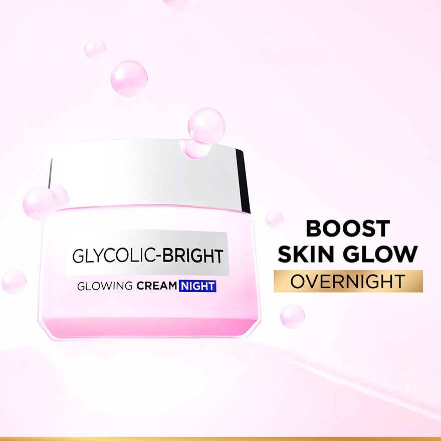 Glycolic Bright Serum 30ml & Night Cream 50ml Set image