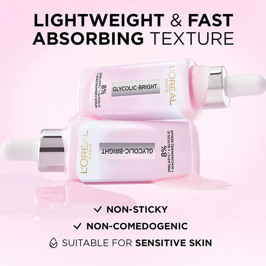 Glycolic Bright Serum 30ml & Night Cream 50ml Set image
