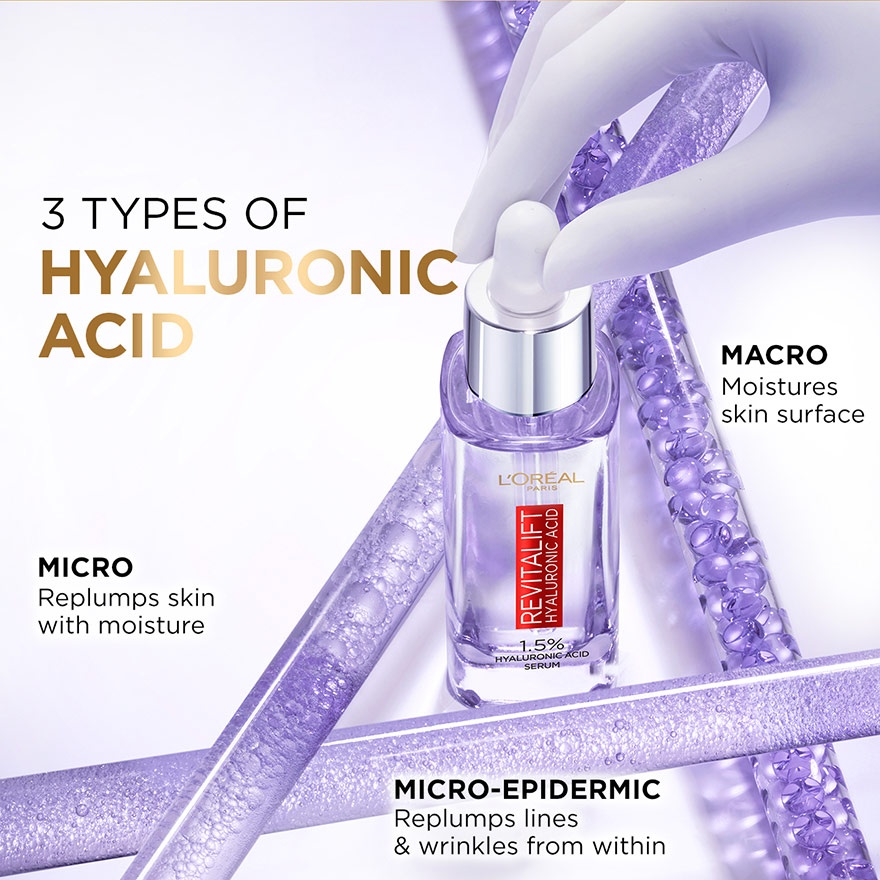 Hyaluronic Acid Serum 15ml & Glycolic Bright Day Cream SPF17 50ml