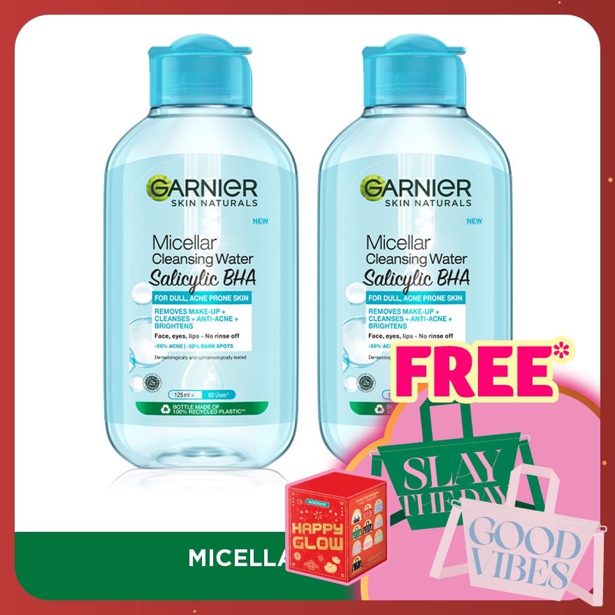 Pure Active Micellar Cleansing Water 400ml Twin Pack