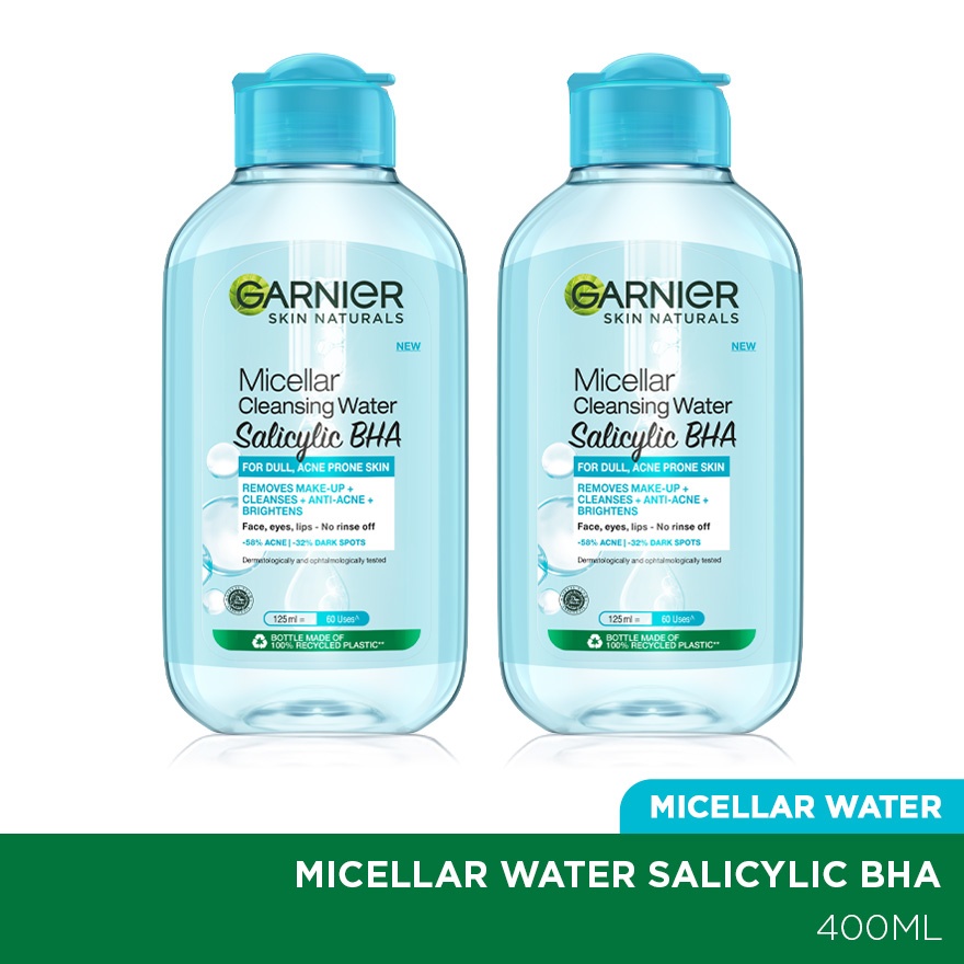 Pure Active Micellar Cleansing Water 400ml Twin Pack
