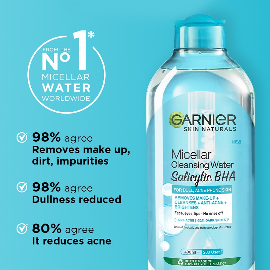 Pure Active Micellar Cleansing Water 400ml Twin Pack