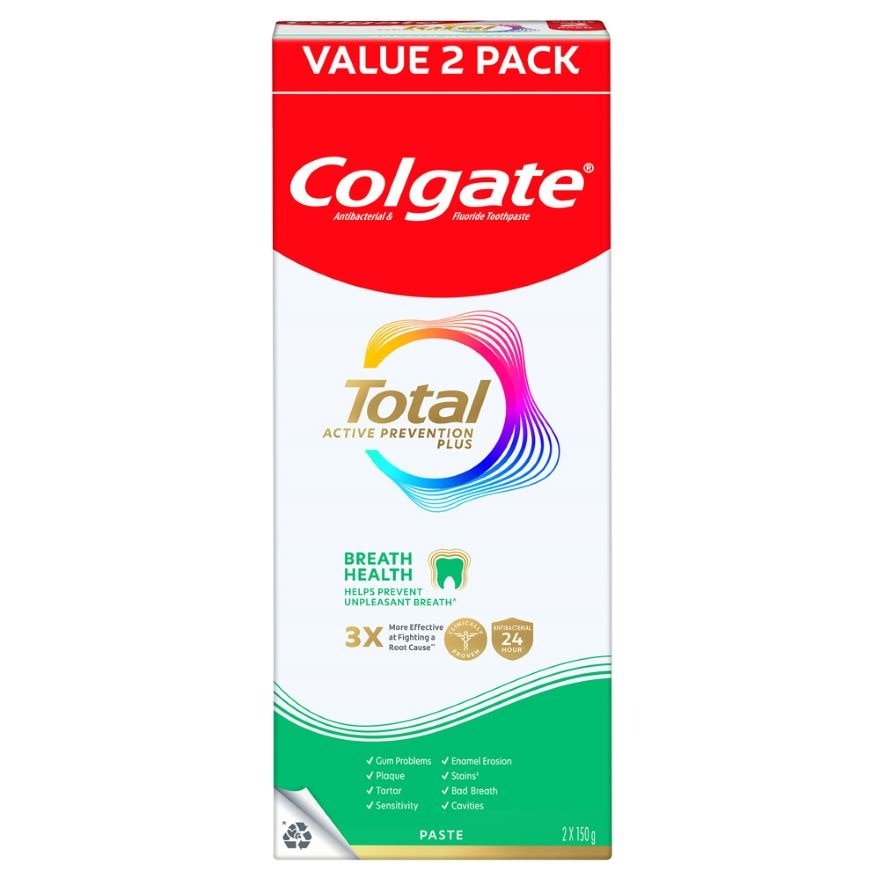 Total Breath Health Toothpaste 2x150g